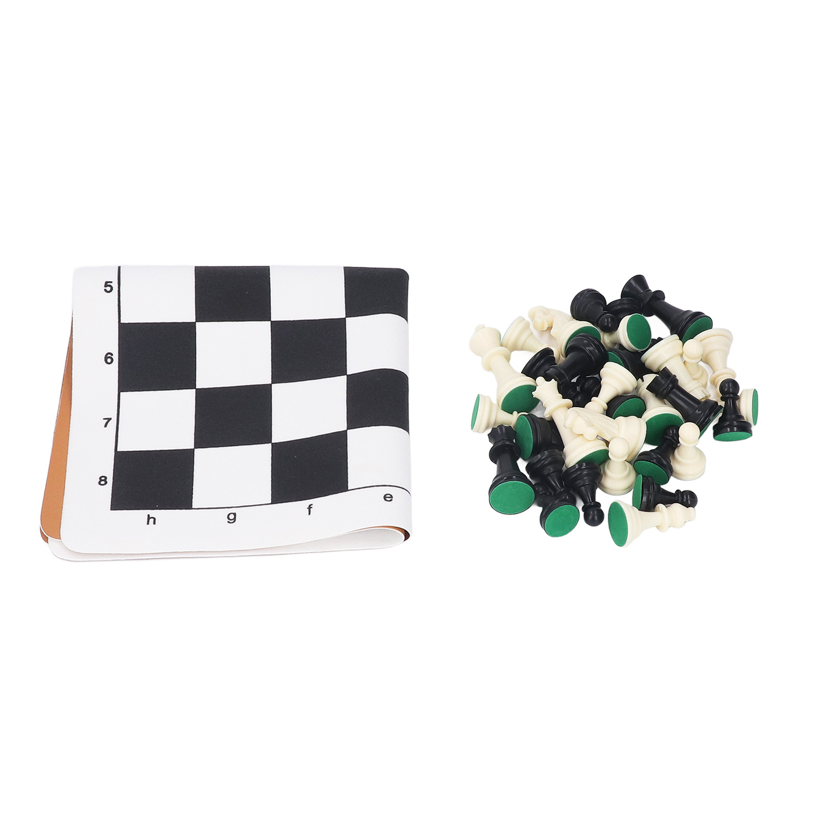 Board Game Zenith - International Chess Set Black White Plastic