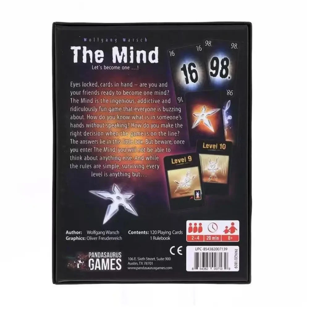 NEW The Mind Card Game Party P - đánh giá và giá Board Game Card