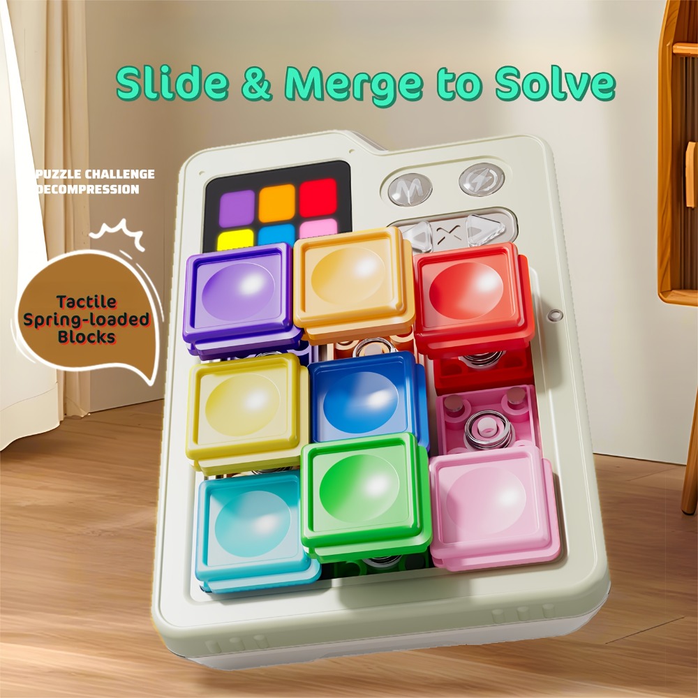 Children Pocket Klotski Brain  - đánh giá và giá Board Game Education