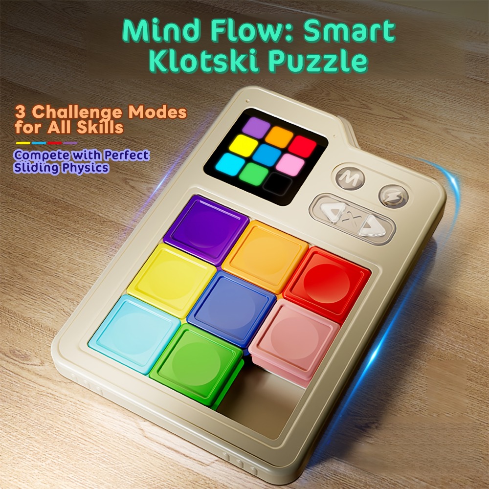 Children Pocket Klotski Brain  - đánh giá và giá Board Game Education