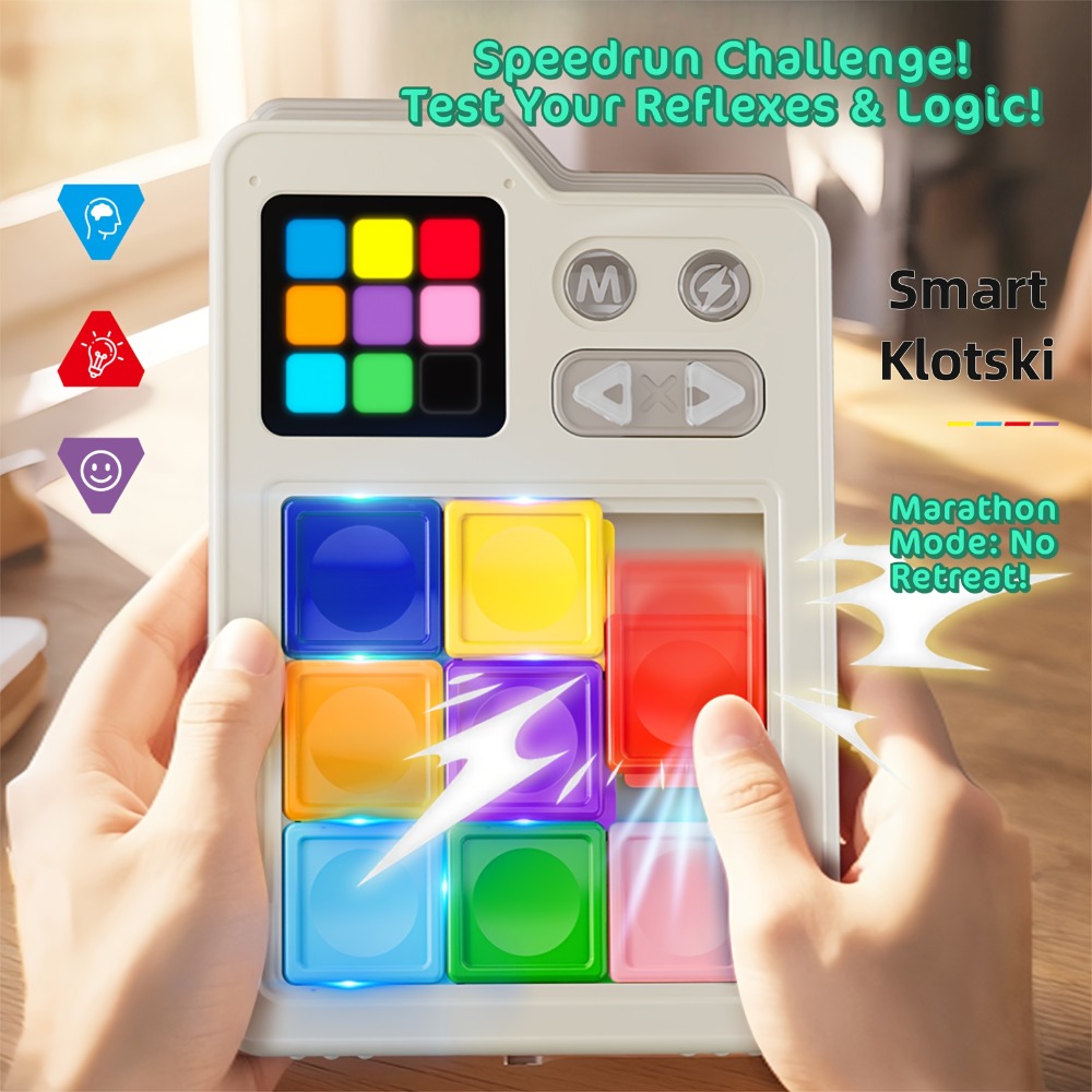 Children Pocket Klotski Brain  - đánh giá và giá Board Game Education