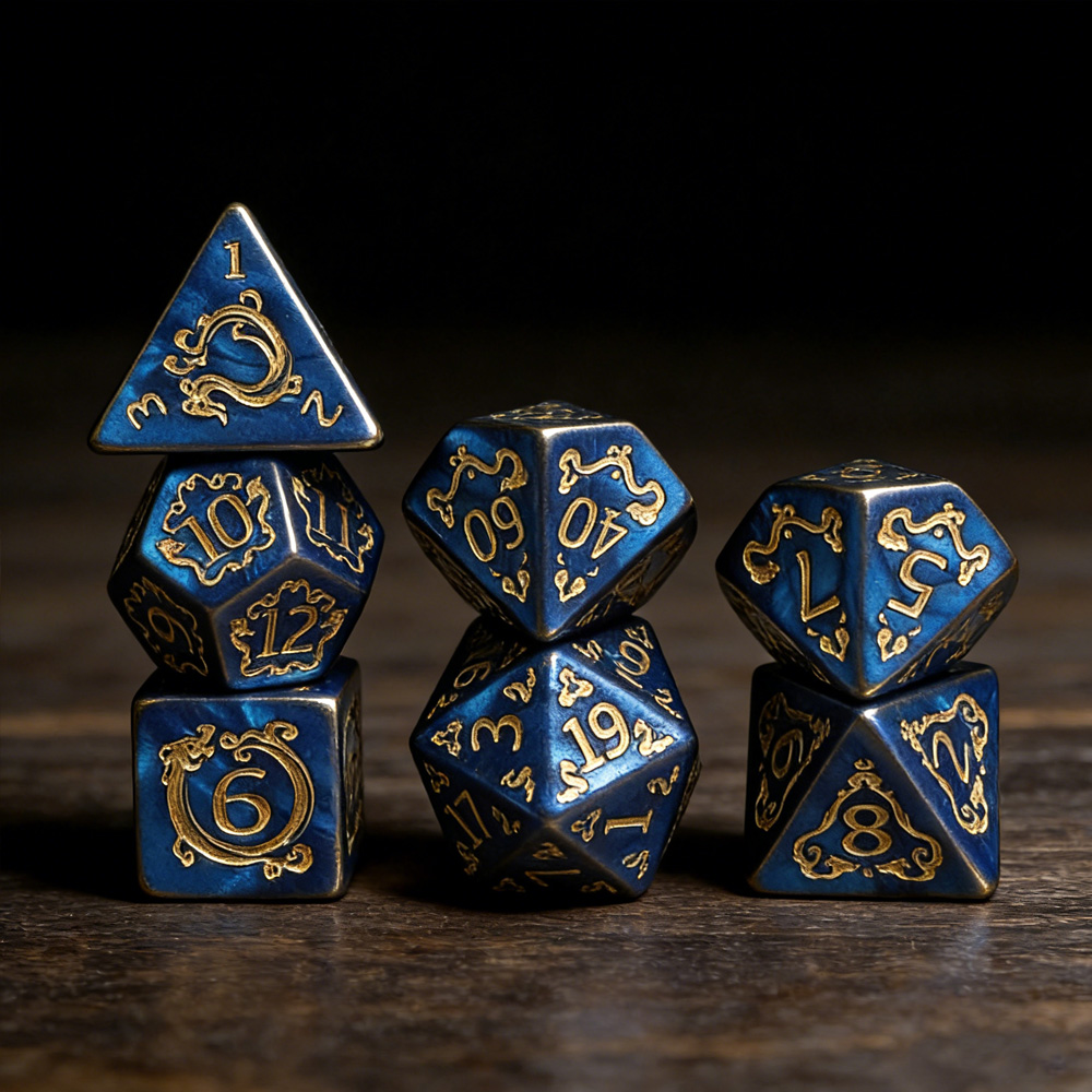 DND Dice 7Pcs/set Dragon Patte - đánh giá và giá Board Game Dnd