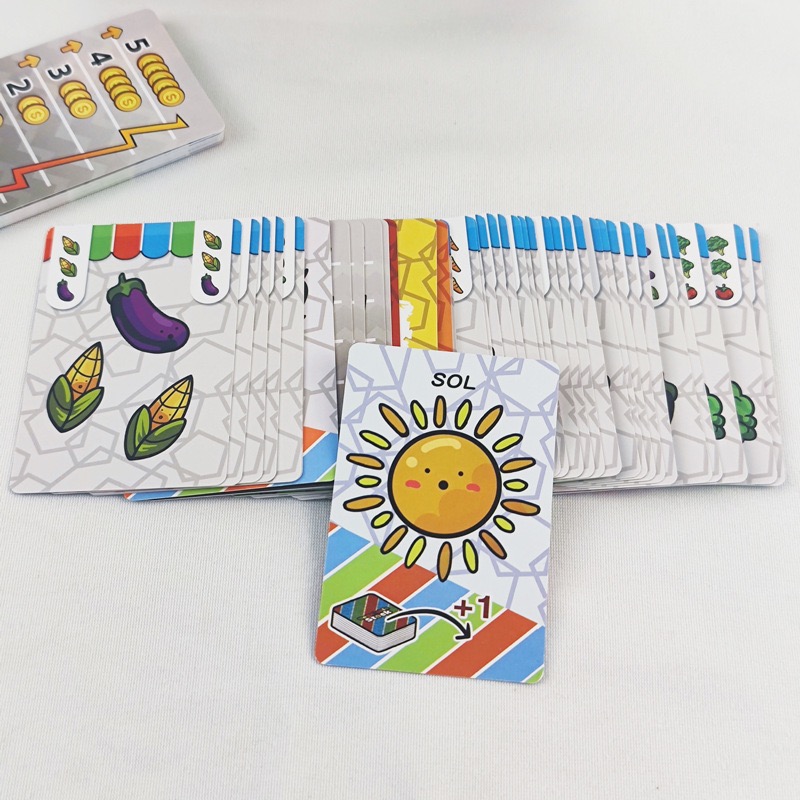 Vegetable Stock Board game car - đánh giá và giá Board Game Card