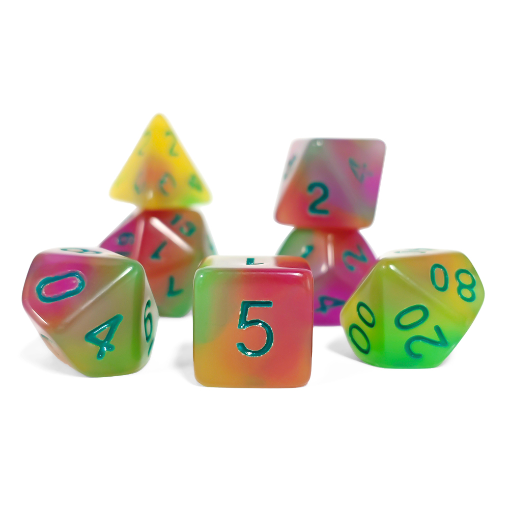 7 Pcs /Set of Glow-in-the Dark - đánh giá và giá Board Game Dnd