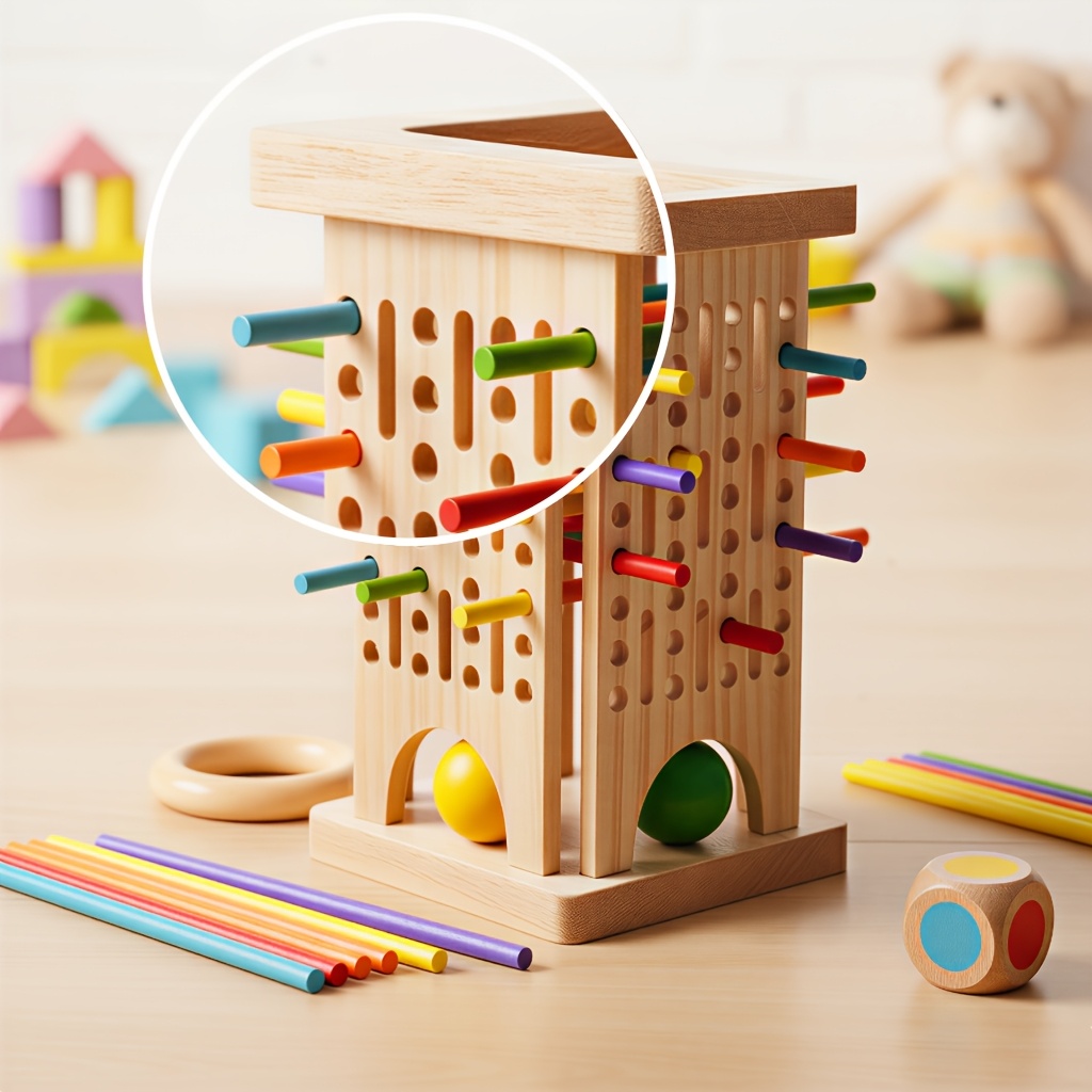 Montessori Wooden Board Game C - đánh giá và giá Board Game Dnd