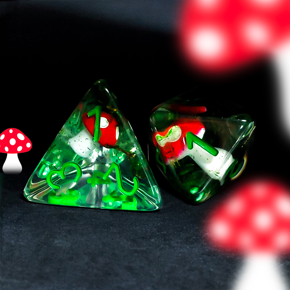 7Pcs/Set DND Dice Transparent  - đánh giá và giá Board Game Dnd