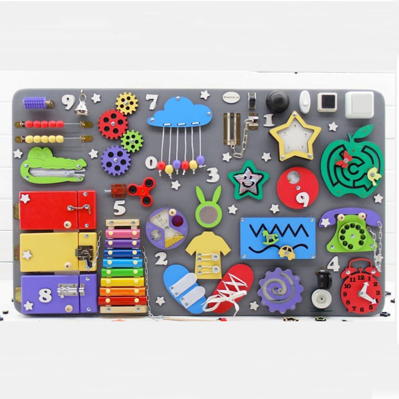 Busy Board DIY Montessori Toys - đánh giá và giá Board Game Zenith