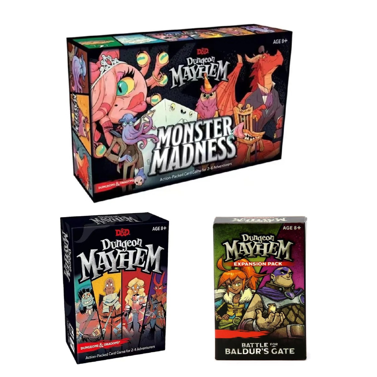 Baldur's Gate Dungeon Mayhem B - đánh giá và giá Board Game Harmonies