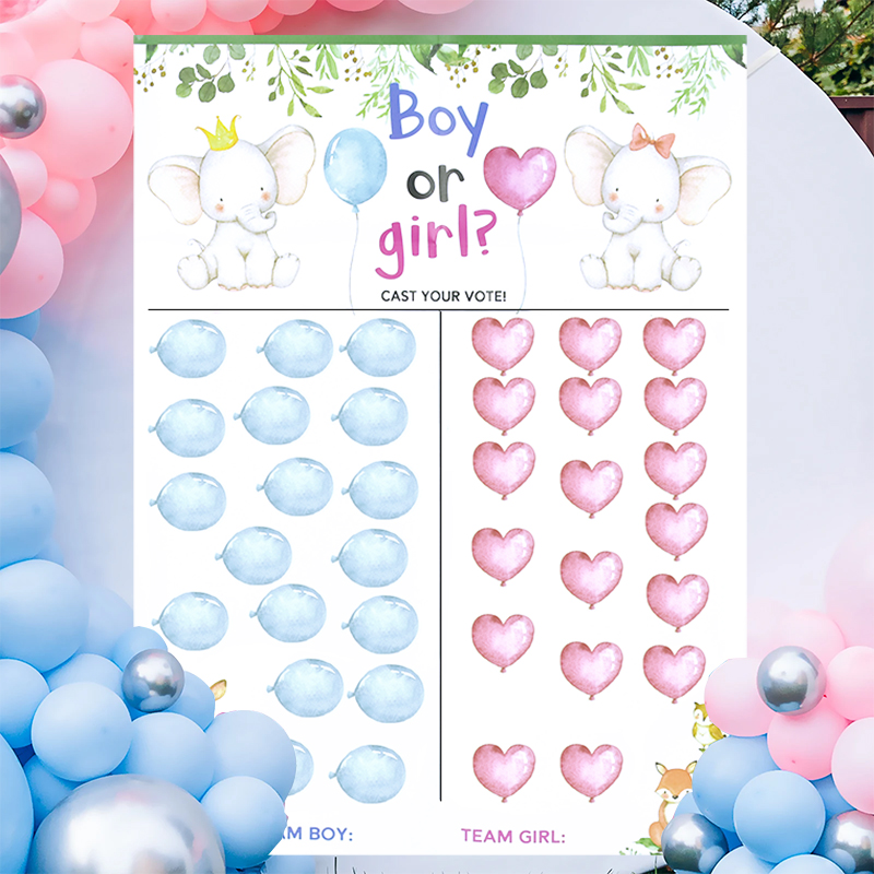 1sets Gender Reveal Game Votin - đánh giá và giá Board Game Or Boardgame