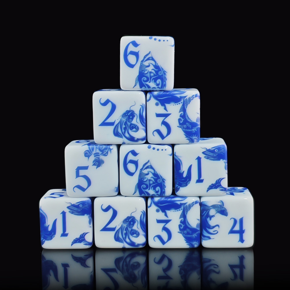 12Pcs Blue And White Porcelain - đánh giá và giá Board Game Dnd