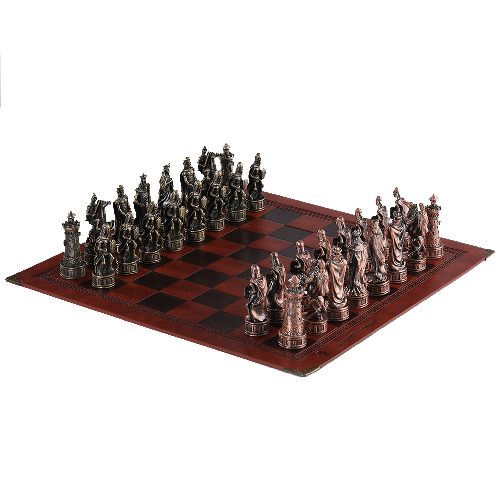 Kim Loại Chủ Đề Cờ Vua 32 Chiế - đánh giá và giá Yearbook Board Game Theme