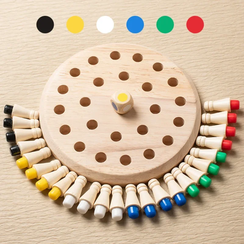 1PC Wooden Memory Match Stick  - đánh giá và giá Board Game Word