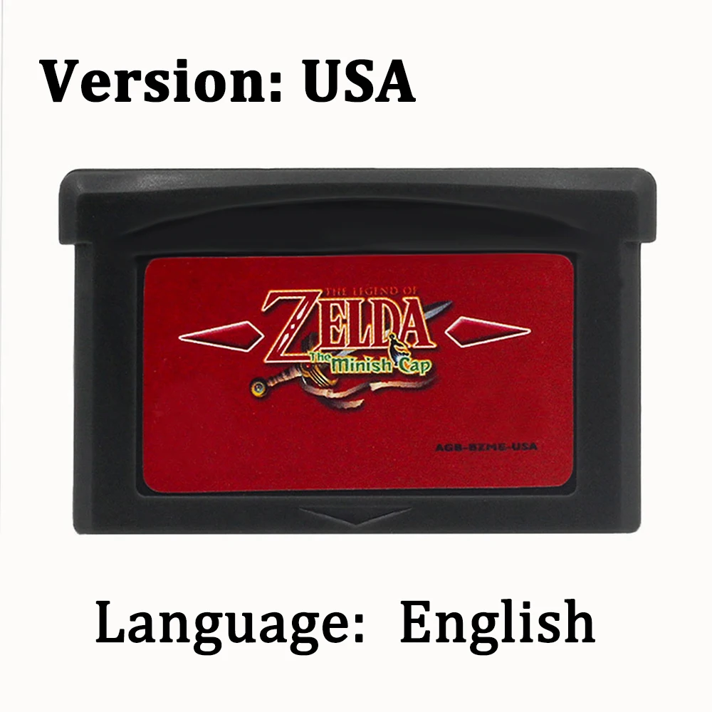 GBA Game Cartridge 32 Bit Vide - đánh giá và giá Board Game Zelda