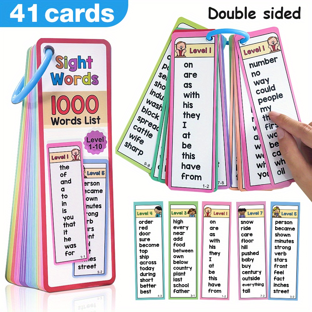 1000 Sight Words Flash Cards f - đánh giá và giá Board Game Education