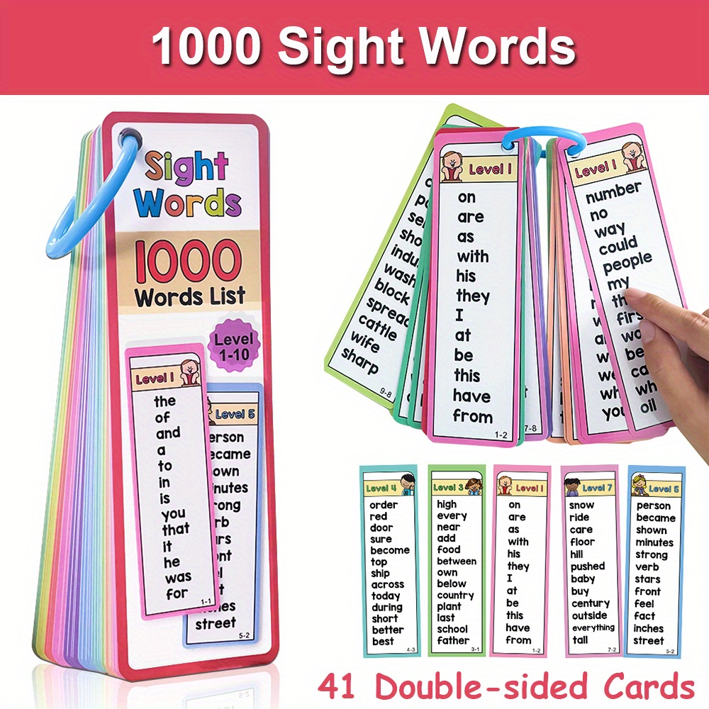 1000 Sight Words Flash Cards f - đánh giá và giá Board Game Education