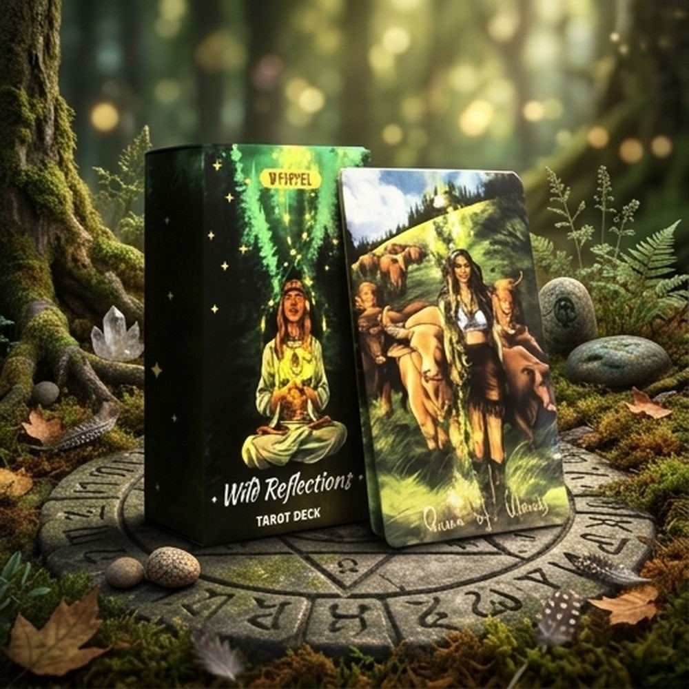 Wild Psychedelic Tarot: A set  - đánh giá và giá Board Game Wild Wild