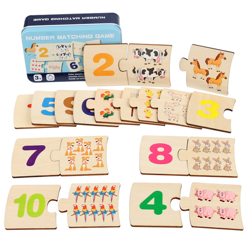 Children Iron Box Number Enlig - đánh giá và giá Board Game Education