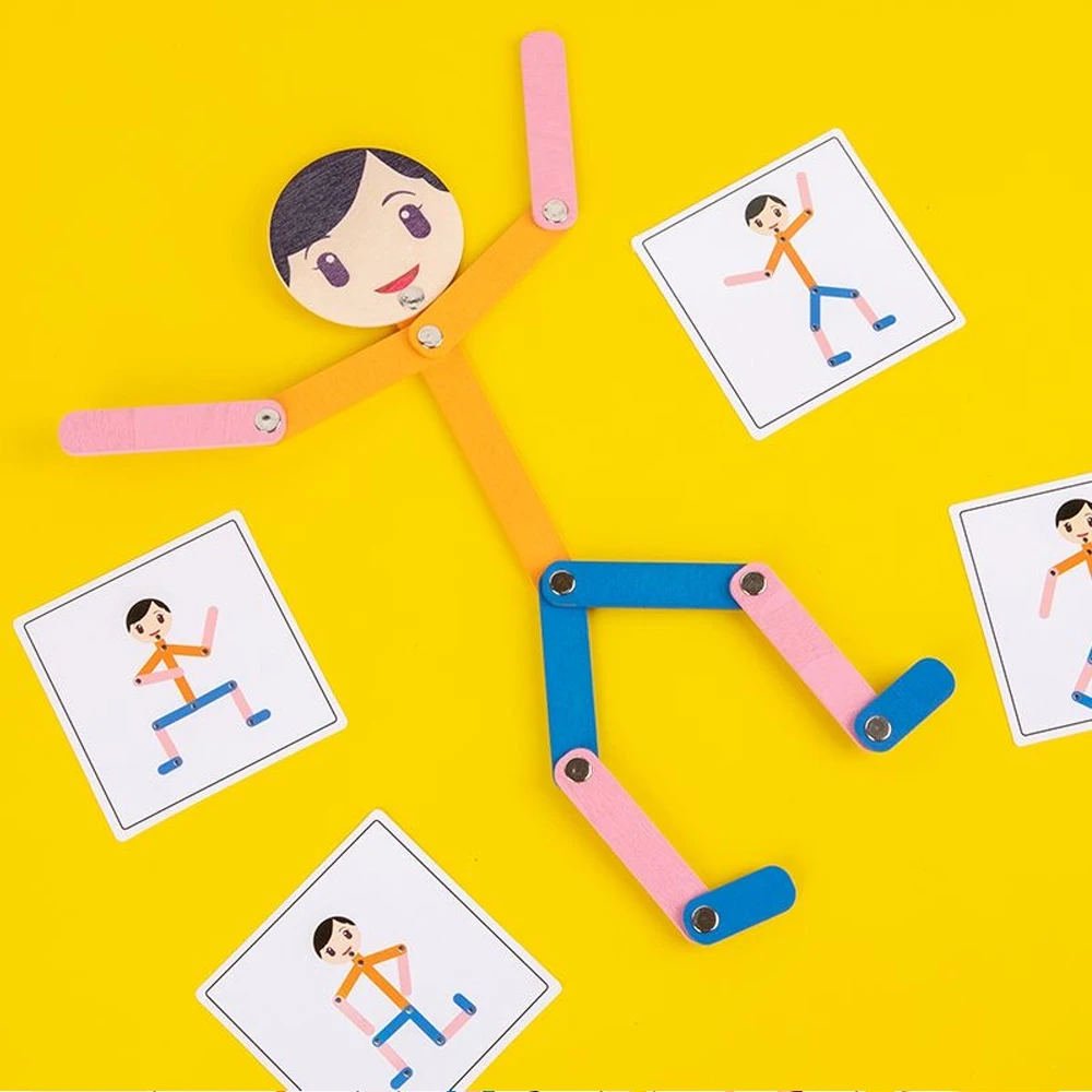 Sport Wooden Man Material DIY  - đánh giá và giá Board Game Word